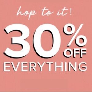30% Off Everything